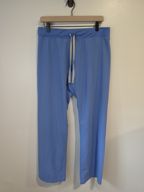 Figs Pants - FIGS Livingston High-Rise Straight-Leg Scrub Pant In Ceil Blue Women's Size Med